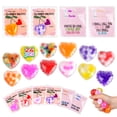 thumbnail image 2 of OFRYH Set de 24 pelotas antiestrés squishy con forma de corazón para San Valentín, 2 of 7