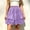 c01Purple, variant on Hduncf Flowy Skirt Dress for Women Boho Ruffled Tiered Skorts Casual High Waist Mini Skirts Tennis Golf Comfy Skirts Fashion Pink S