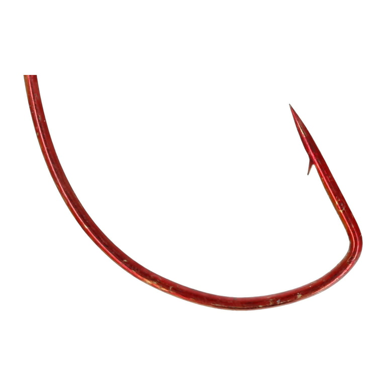 Lazer Sharp Weighted Fishing Hook - Red - 1/32 oz