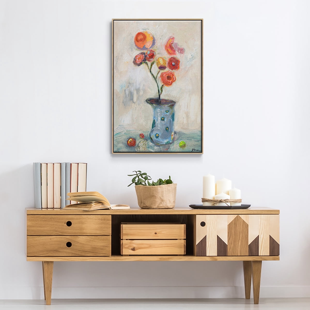 Fruit of Life Framed Premium Gallery Wrapped Canvas - Ready to Hang