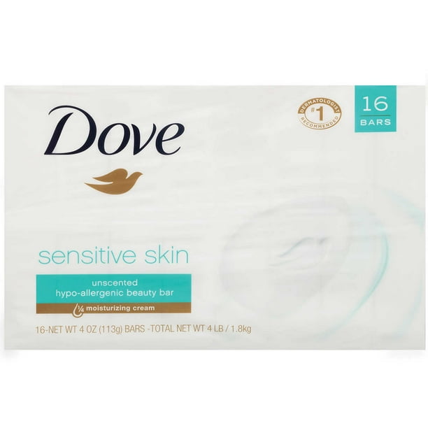 Dove Beauty Bar With Moisturizing Cream 4 Oz 16 Pack Sensitive Hypoallergenic For Sensitive Skin Walmart Com Walmart Com Dove Beauty Bar With Moisturizing Cream 4 Oz 16 Pack Sensitive Hypoallergenic For Sensitive Skin Walmart Com Walmart Com