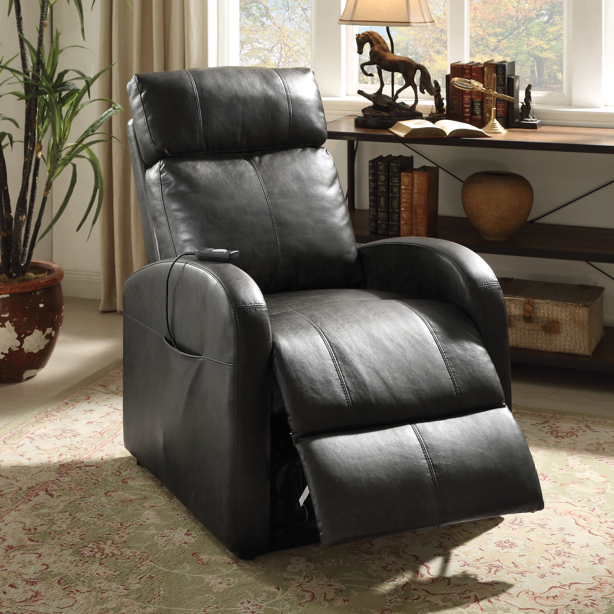 ACME Ricardo Recliner with Power Lift in Brown