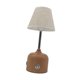thumbnail image 5 of Lámpara de mesa táctil, lámpara de escritorio LED, decoración del hogar, regalo para amigos, adorno de mesa, mesita de noche Base marrón, 5 of 9