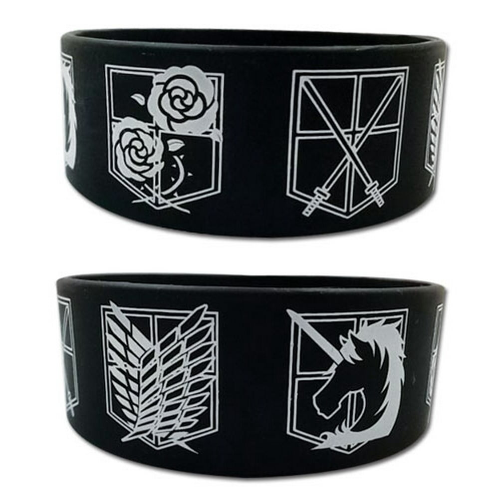 Wristband Attack on Titan New Symbols Toys Anime Licensed ge54090