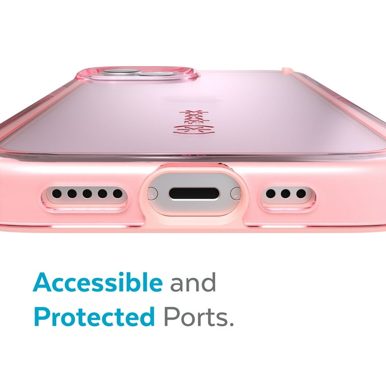 Speck iPhone 13 Gemshell - PINK TINT/CHIFFON PINK - Walmart.com