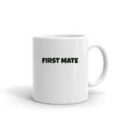 First Mate Fun Style Ceramic Dishwasher And Microwave Safe Mug By Undefined Gifts
