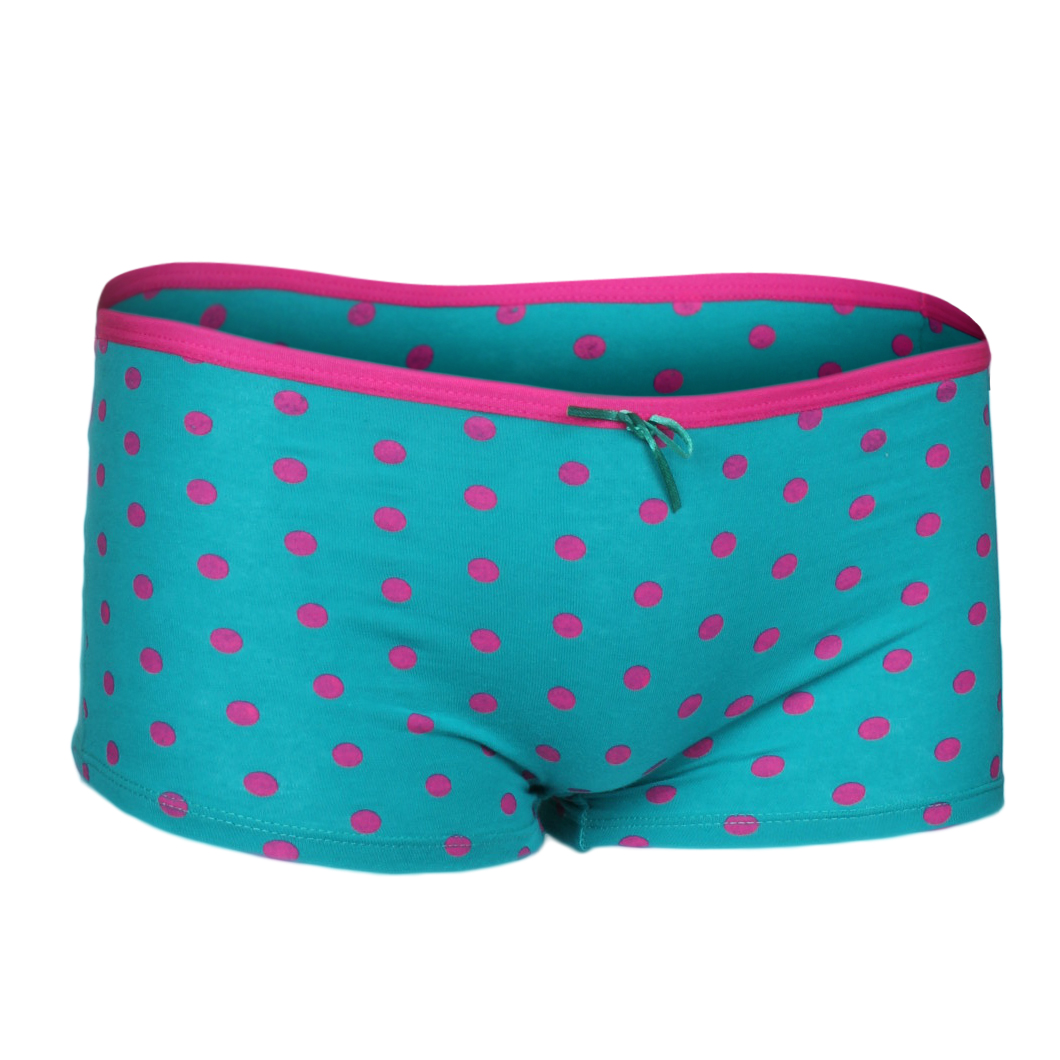 Emmalise Womens Sexy Hipster Boyshorts Polka Dot Panty Underwear