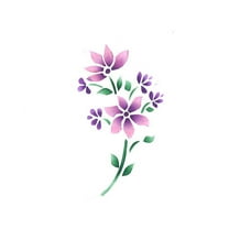 Small Flower Craft Stencil SKU #285 by Designer Stencils
