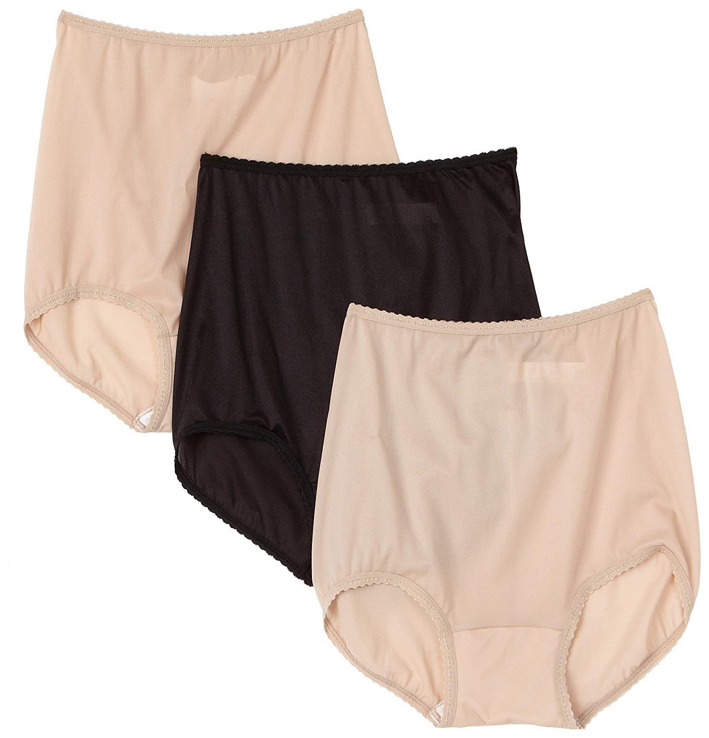 Bali Skimp Skamp Brief Panty 3 Pack - Walmart.com
