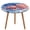 style, variant on 4th of July Round Fitted Tablecloth with Flannel Backing Elastic Table Cloth Waterproof Oil-Proof Plastic Table Cover Table Up 40"-54" Diameter)