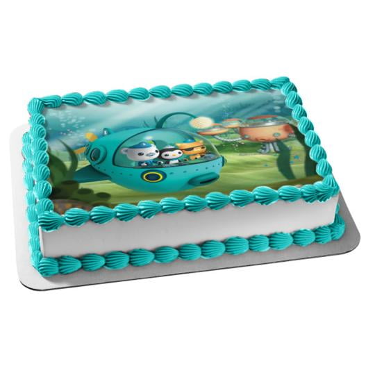 The Octonauts Gup A Edible Frosting Image Cake Topper 1/4 Sheet