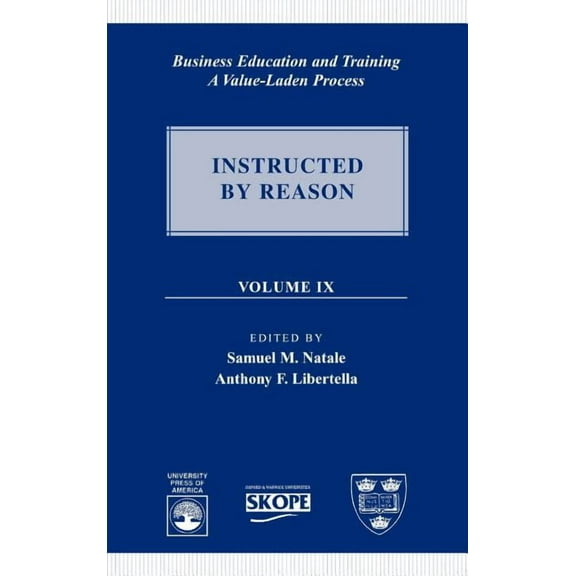 Business Education and Training: A Value-Laden Process, (Hardcover)