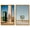 Gold Frame, variant on Sunset Desert Set Canvas Print Fashion Wall Decor Set by Art Remedy, Gallery Wrapped, 10 x 15