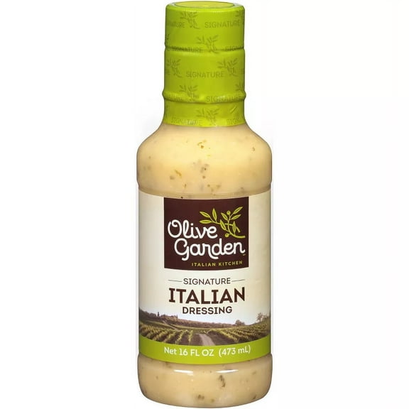 Pack Of 2 Olive Garden Signature Italian Salad Dressing - 16 oz (Packaging May Vary)