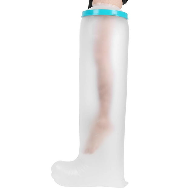 Noref Waterproof Adult Sealed Cast Bandage Protector Wound Fracture Foot Leg Knee Cover for Shower , Wound Arm Cover, Waterproof Sealed Protector for Bath Shower