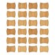 thumbnail image 4 of 24x 1:12 Dollhouse Floorboards Dollhouse Flooring Dollhouse Accessories Props Dollhouse Wood Tiles, para adornos de dormitorio de Sunnimix Piso de casa de muñecas, 4 of 8