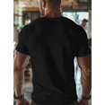 thumbnail image 2 of [Favorito del cliente] Camiseta informal de manga corta para hombre con estampado de mando de juego - Algodón transpirable, cuello redondo, camiseta de moda de verano para adultos, hombres, mujeres, a, 2 of 7