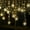 Warm Light, variant on Spencer 96 LED Snowflake String Lights, Plug in Fairy String Lights Hanging Curtain Lights, Extendable for Indoor, Outdoor, Wedding Party, Christmas Tree, New Year, Garden Decoration