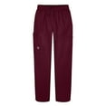 thumbnail image 2 of Sivvan Women's Scrub Set - Multi Pocket Cargo Pants & Stylish Mock Wrap Top, 2 of 5