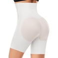 thumbnail image 4 of Tummy Control Shapewear Shorts for Women High Waisted Body Shaper Thigh Slimmer Lace Slip Shorts Under Dresses, 4 of 7