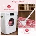 thumbnail image 7 of Yiwa Christmas Area Rug 4x6 Red Hallway Xmas Snowflake Floor Mat Kitchen Rug Washable Anti Slip Carpet Holiday Decor for Bedroom Bathroom Laundry Living Room, 7 of 7