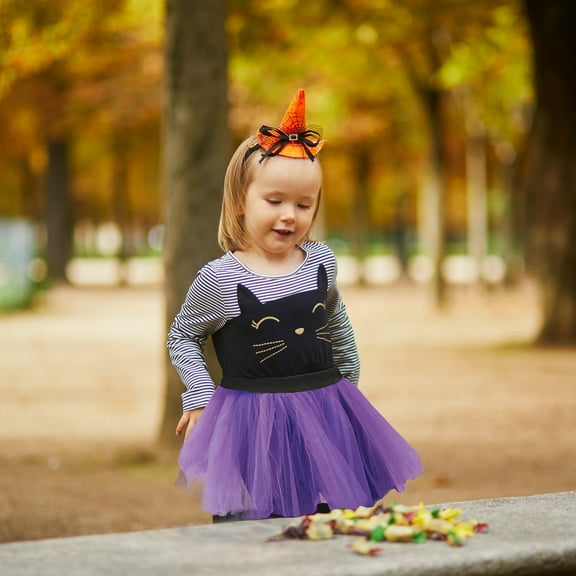 Beistle Club Pack of 12 Fluffy Purple Ballerina Tutu Skirt 12"