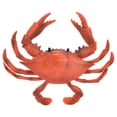 thumbnail image 2 of Crab Toy Figure, Simulation Miniature Wildlife Sea Animal Ocean  Cognitive Educational Model For Collection Gift, 2 of 8