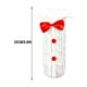 thumbnail image 3 of Vino Botella Set Navidad, Botella de Vino Decoración de Navidad, bolsa de vino de terciopelo, juego de vino para restaurante, vestir de vino, fieltro suave, fácil de transportar, diseño de, 3 of 8