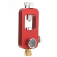 thumbnail image 4 of Adapter, Easy To Carry Fixed Spiral Knob Easy To Use Small Size Submersible  Adapter With 5000psi Pressure Gauge For Underwater Sports Red, 4 of 8