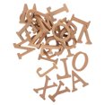 thumbnail image 4 of Miangastore 1 Set of Wooden Letters For Crafts Unfinished Wood Alphabet Letters For Home Decor Small Wood Letters For Table Decorations Baby Shower Decor And Wedding Sign Alphabet Set, 4 of 9