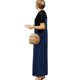 thumbnail image 5 of Mono de pierna ancha para mujer / Tirantes finos / Mono sin mangas con cordones Irfora Aqua/XXXXXL, 5 of 7