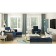 thumbnail image 6 of Ottomanson Origins Air Modern Convertible L-Shaped Sectional Sofa, Turquoise Color Microfiber, 6 of 9