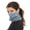 Slate Blue, variant on Minus33 Merino Wool Micro Weight Woolverino Multiclava - Multifunctional Headwear - UV Protection - Hiking Neck Gaiter - Hunting Balaclava - Black