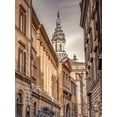 thumbnail image 2 of Frank, Assaf 25x32 White Modern Wood Framed Museum Art Print Titled - Old town in Rome-Italy, 2 of 4