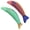 Green&Red, variant on BESTSKY 2Pcs Cat Toy,Fun Sound Effects Interactive Cat Toys,Draws Cat'S Focus Cat Toys Interactive,Green&Red,24cm