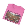 thumbnail image 4 of In a field of roses be a wildflower!-Unisex Softstyle T-Shirt, 4 of 4