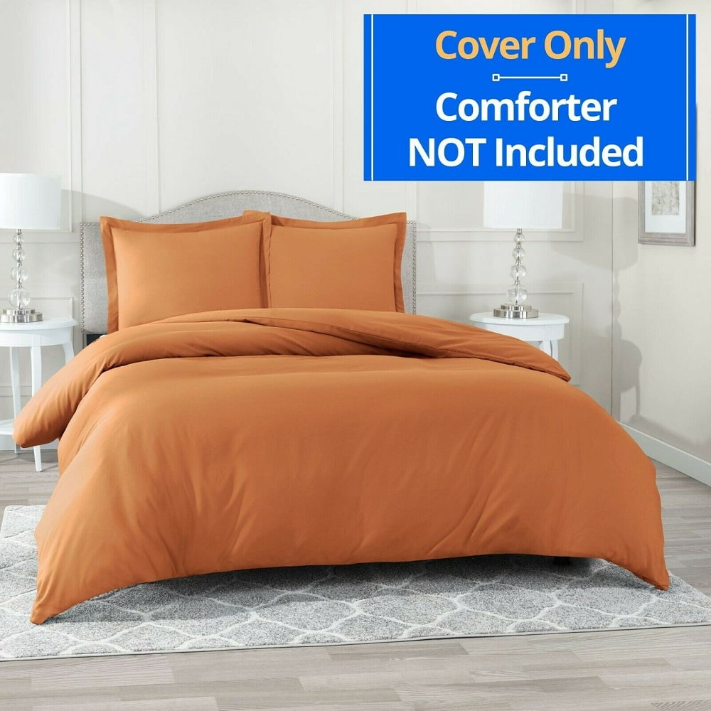 Egyptian Comfort 1800 Count 3 Piece Ultra Soft Duvet Cover Set for Comforter 