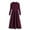 Purple, variant on Lovskoo 2024 Sweater Dress for Women Knitted Dress High Collar Wide Hem Long Waist Slimming Long Sleeves Temperament Sweater Bottoming Skirt Beige