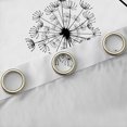 thumbnail image 4 of Manfei Valentine's Day Black Out Curtains for Teens Female Men,Dandelion Love Heart Curtains Pack of 2 (42x63 Each),Romantic Lover Couple Bedroom Curtains,Luxury Bedroom Decor, 4 of 6