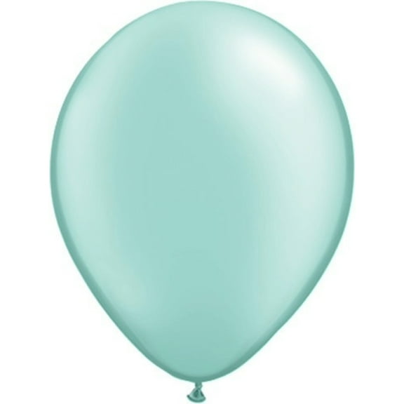 LOONBALloon 12 Pack Pearl Green Latex Balloons (11 Inch) - Birthday & More