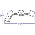 thumbnail image 6 of Flash Furniture Hercules Alon 6 Piece Reception Seating in White, 6 of 6