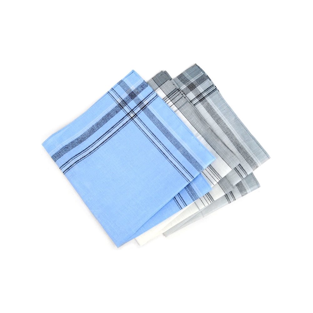 The Dapper Tie Men's White Cotton and Handkerchiefs