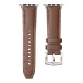 thumbnail image 1 of GadgetCom Bracelet de Remplacement Compatible avec Apple Watch Series 10 42 mm, Bracelet en Cuir Véritable, 1 of 5