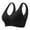 Black, variant on Women's Ice Silk Seamless Push Up Bra – Thin, Soft, Cold Feeling, Wireless Support, Full Coverage, Breathable & Comfortable Everyday Underwear