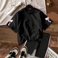 thumbnail image 6 of Girls Casual Outfit 2 Piece T Shirt And Shorts Combo With Digital Print Design For Everyday Play, 6 of 6