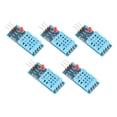thumbnail image 4 of Módulo de sensor digital antiinterferencias de alta sensibilidad con sensor de temperatura y humedad de 5 piezas para placa adaptadora de invernadero., 4 of 14