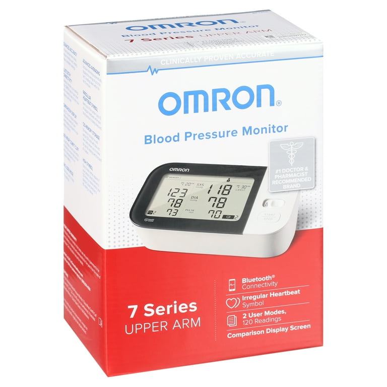 OMRONshang 7 Series Wireless Upper Arm Blood Pressure Monitor (Model  BP7350) 