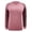 Pink, variant on Enjoytime Women Oversized Crewneck Tee Tops Color Block Printed Ribbed Shirts Casual Trendy Streetwear Tunic Top