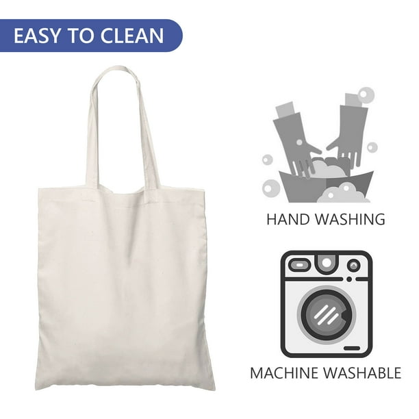 Washable cotton bags hotsell