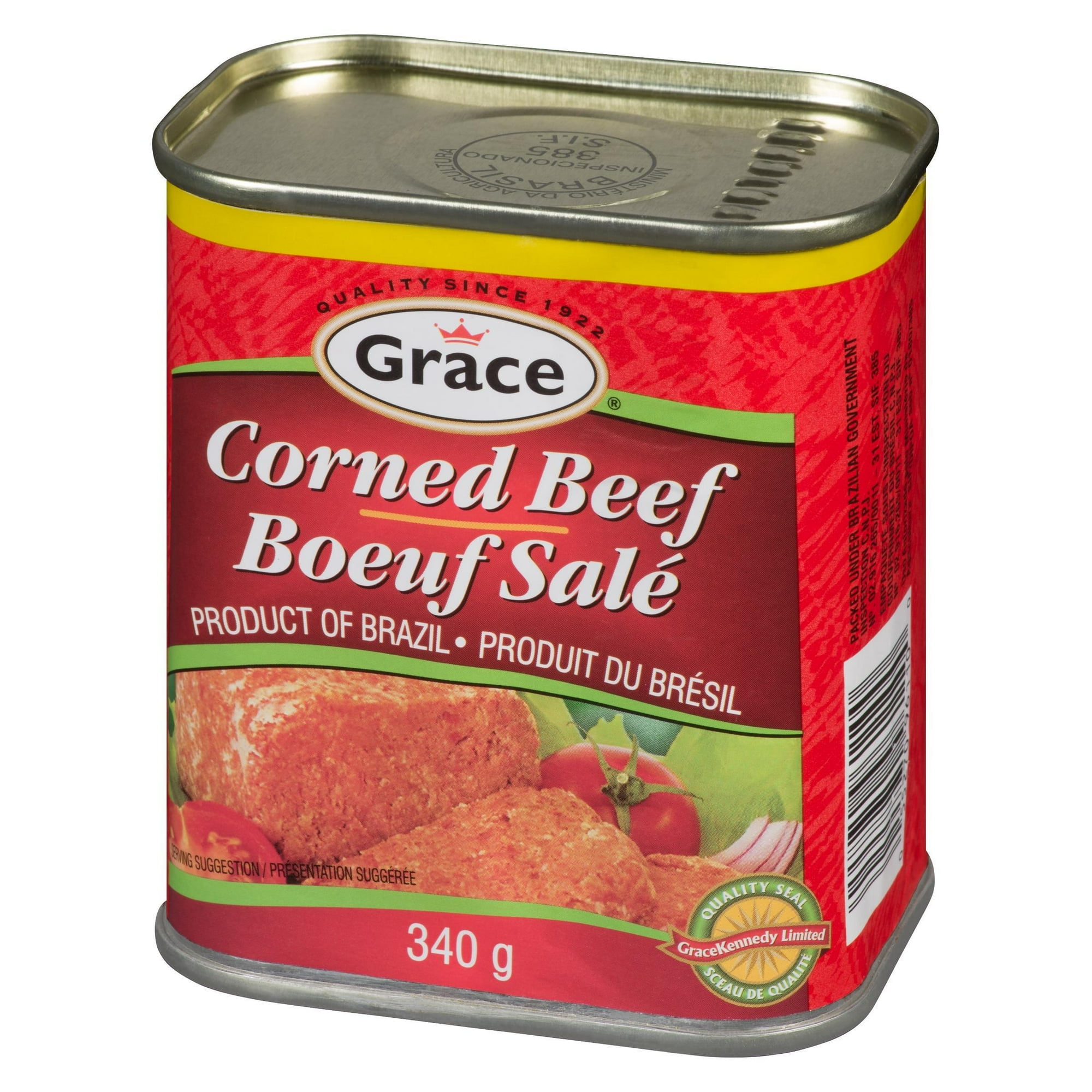 Grace Corned Beef, 340g Can